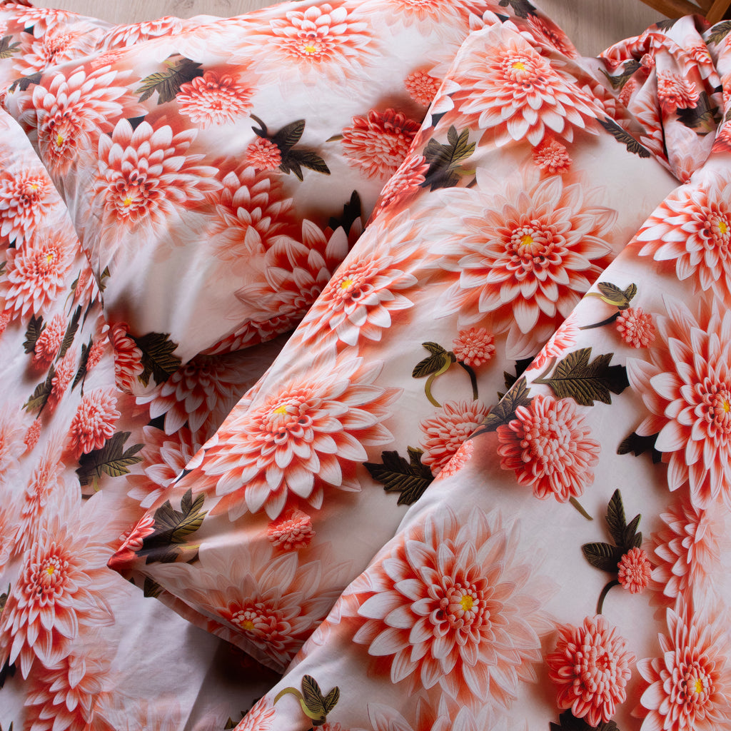 Tek Kişilik %100 Pamuklu 5 Boyutlu Nevresim Takımı Lastikli Çarşaflı