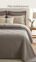 100 % Baumwolle 650 g Doppelte Steppdecke 220x240 cm – mit 2 Kissenbezügen